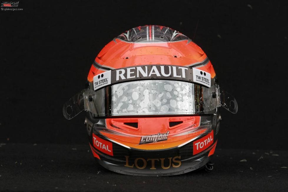 Helm von Romain Grosjean (Lotus) 