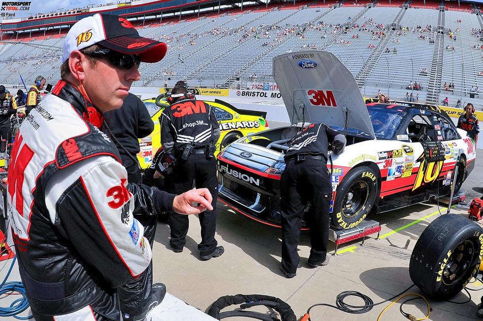 Greg Biffle (Roush) relaxed in Bristol