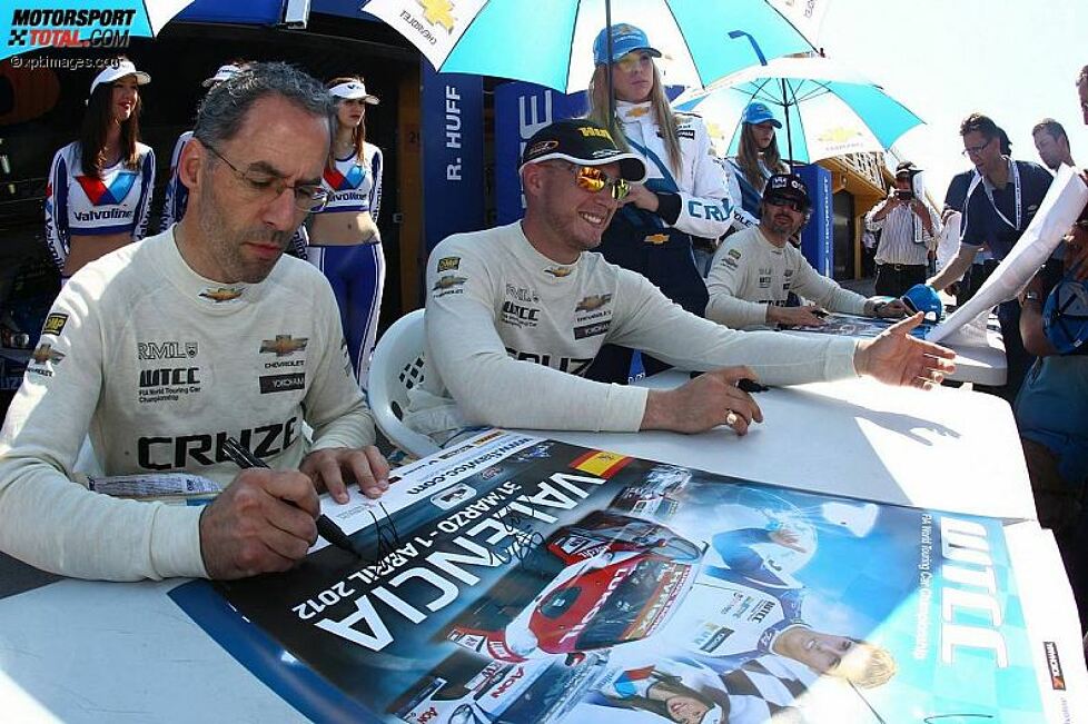 Alain Menu (Chevrolet)und  Robert Huff (Chevrolet) 