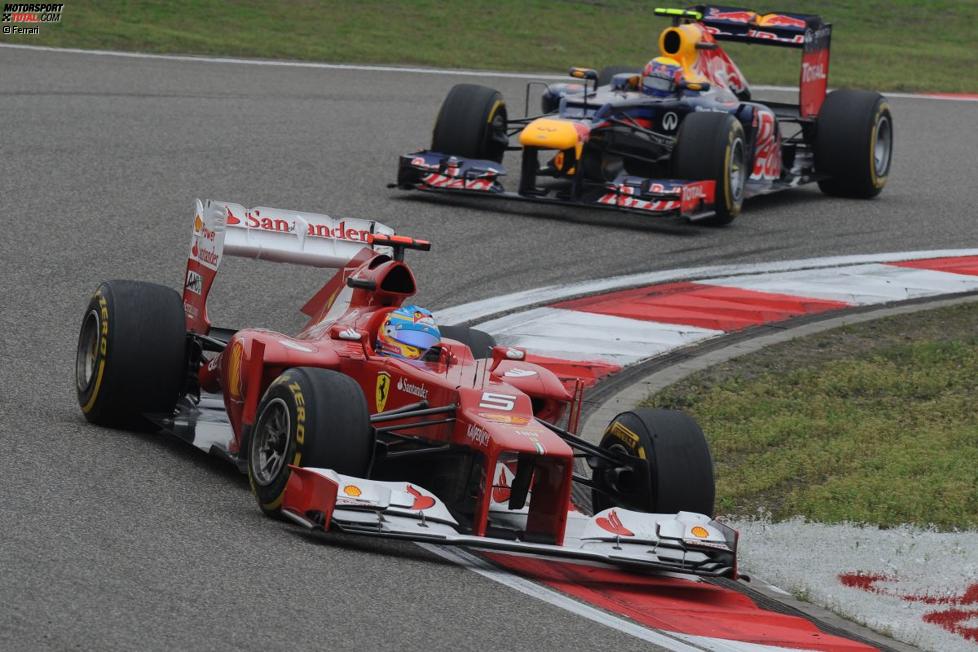 Fernando Alonso (Ferrari) Mark Webber (Red Bull)