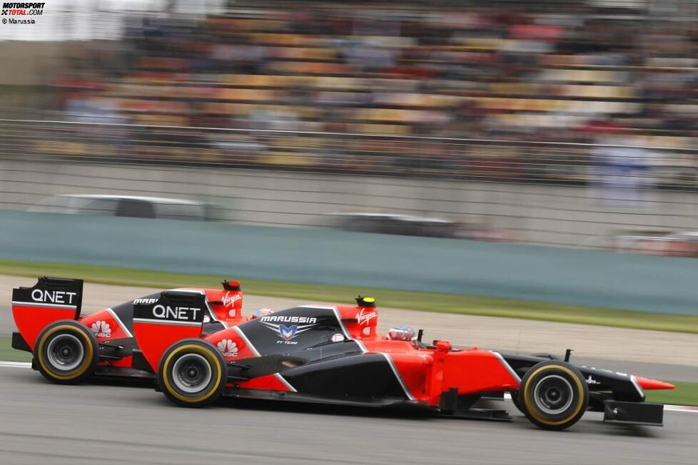 Charles Pic Timo Glock (Marussia)