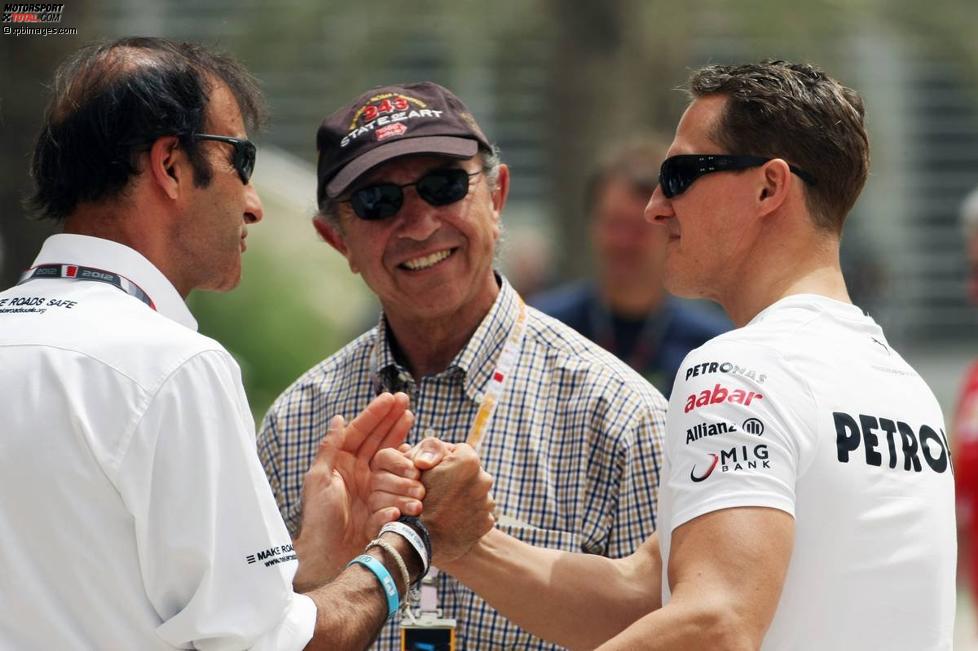 Gabriele Tarquini (Lukoil) und Michael Schumacher (Mercedes) 