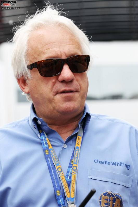 Charlie Whiting (Technischer Delegierte der FIA) 