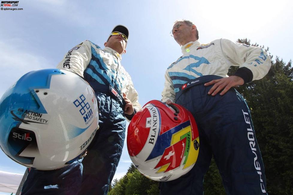 Robert Huff (Chevrolet) und Alain Menu (Chevrolet) 