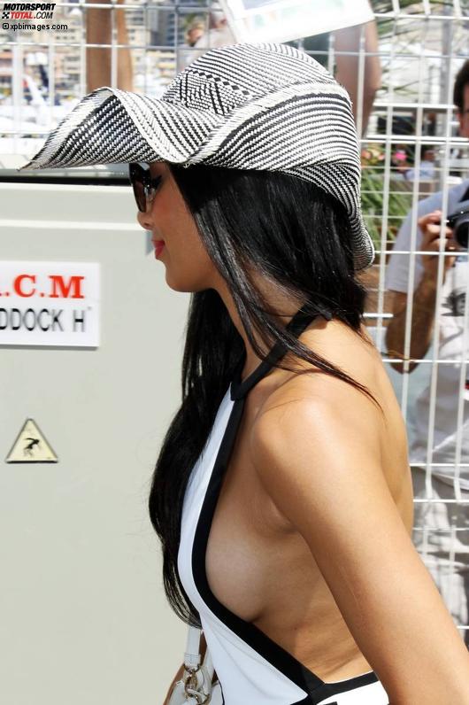 Nicole Scherzinger, Freundin von Lewis Hamilton (McLaren)