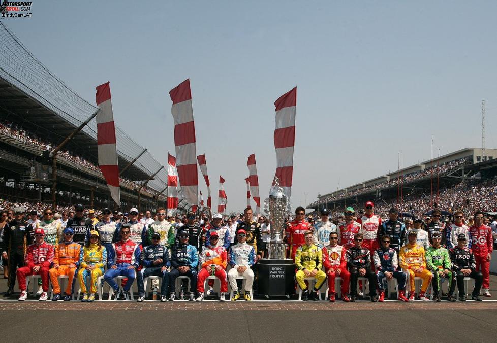 Gruppenbild zum Indy 500