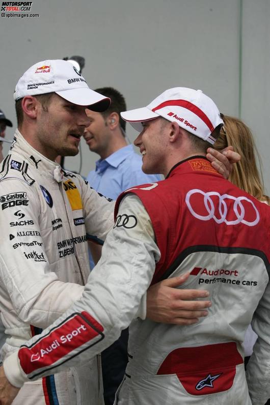 Martin Tomczyk (RMG) und Edoardo Mortara (Rosberg-Audi) 