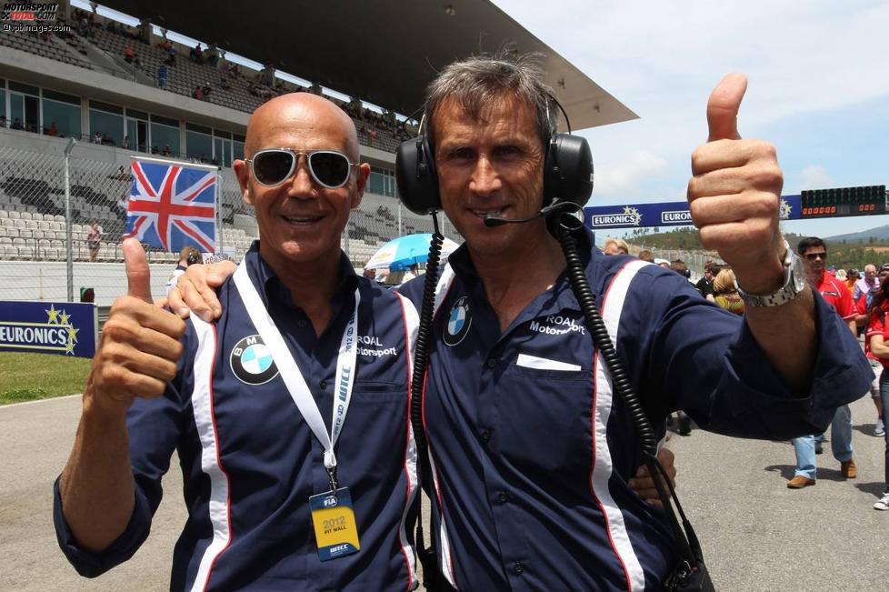 Teamchef Roberto Ravaglia mit Aldo Preo