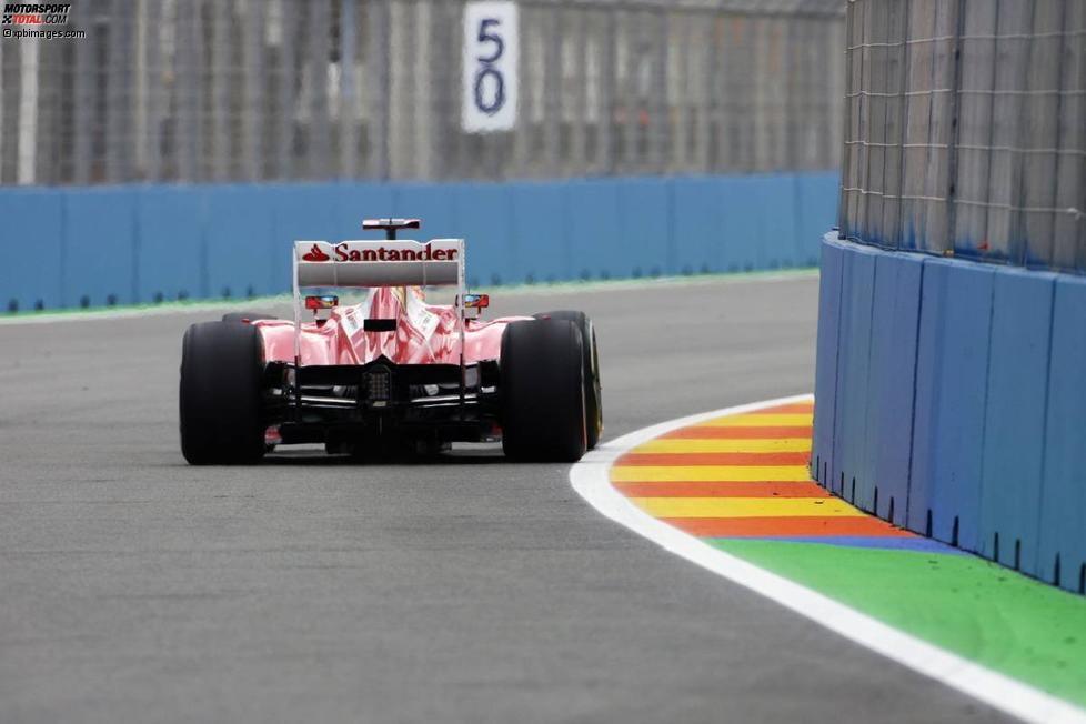 Fernando Alonso (Ferrari) steht bei seinem Heimrennen besonders im Fokus des Interesses.