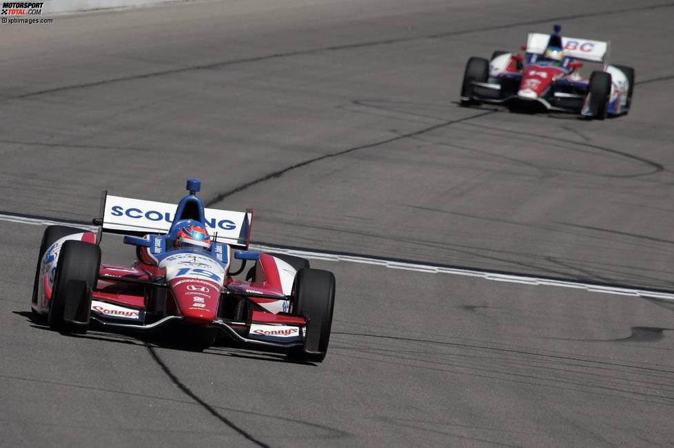 James Jakes (Dale Coyne) und Mike Conway (Foyt) 