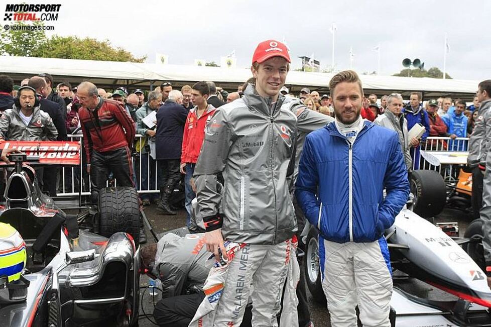 Oliver Turvey (McLaren) und Nick Heidfeld 