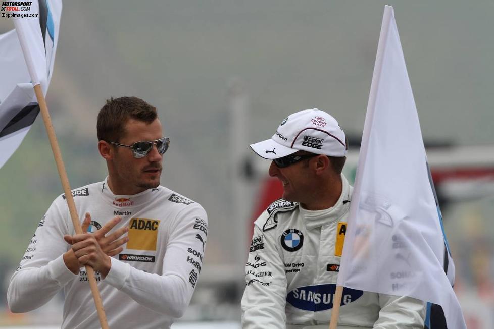 Martin Tomczyk (RMG-BMW) und Joey Hand (RMG-BMW) 