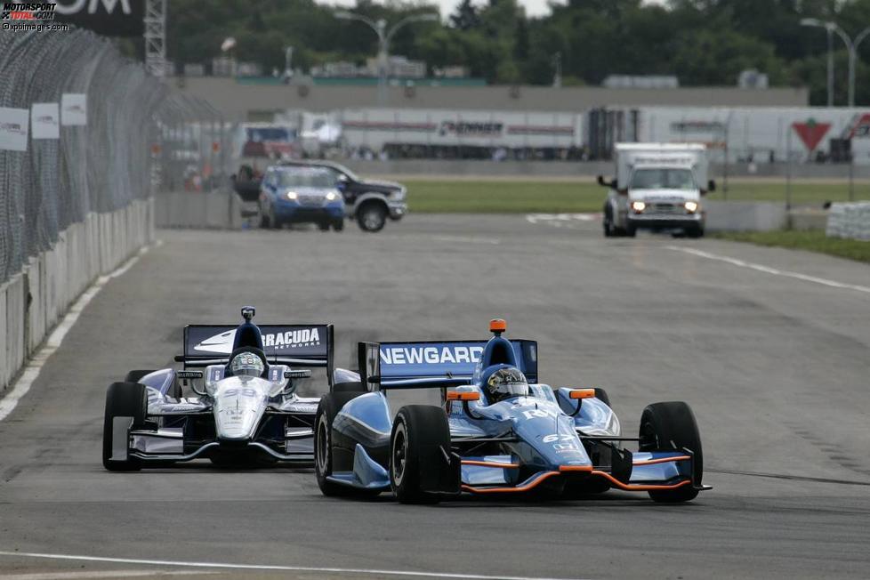 Josef Newgarden (Fisher) und Alex Tagliani (Herta) 