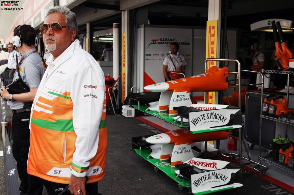 Vijay Mallya (Teameigentümer, Force India) 