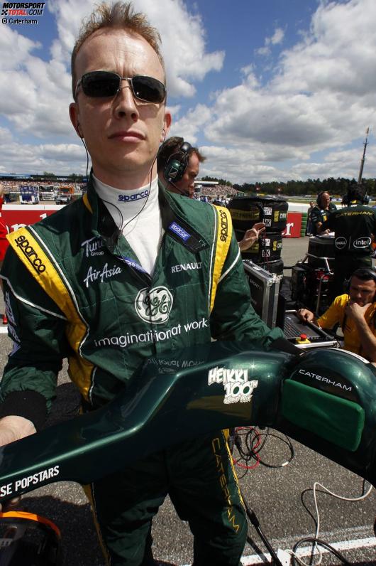 100. Grand Prix von Heikki Kovalainen (Caterham)