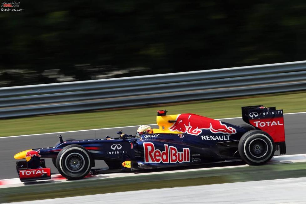 Sebastian Vettel (Red Bull) sieht noch viel Verbesserungsbedarf