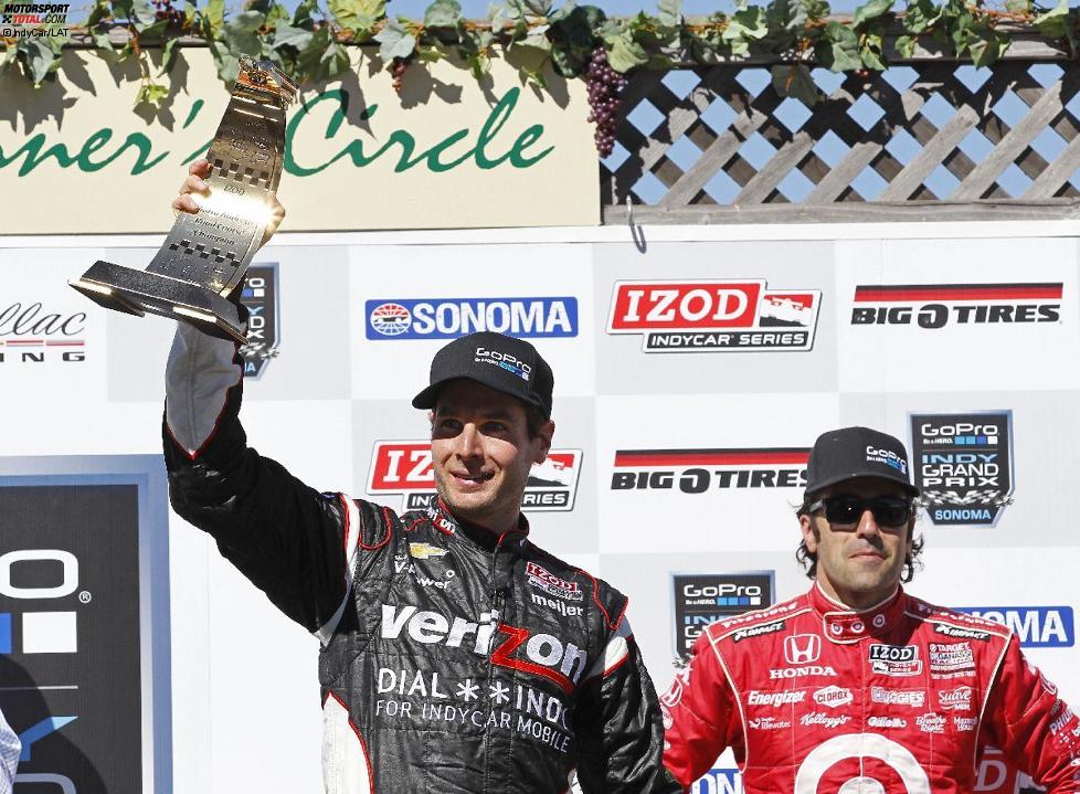 Will Power sicherte sich die Mario-Andretti-Trophy f?r den punktbesten Fahrer auf Stra?enkursen