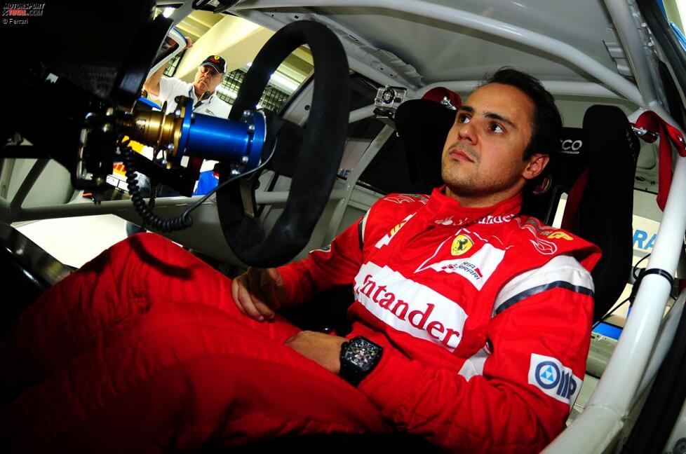 Felipe Massa (Ferrari) fährt Copa FIAT in Interlagos bei Sao Paulo