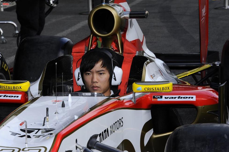 Testfahrer Qing-Hua Ma (HRT)