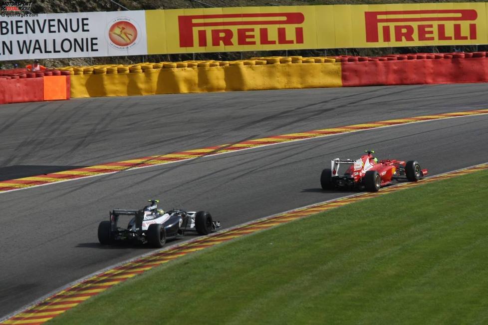 Felipe Massa (Ferrari) und Bruno Senna (Williams) 