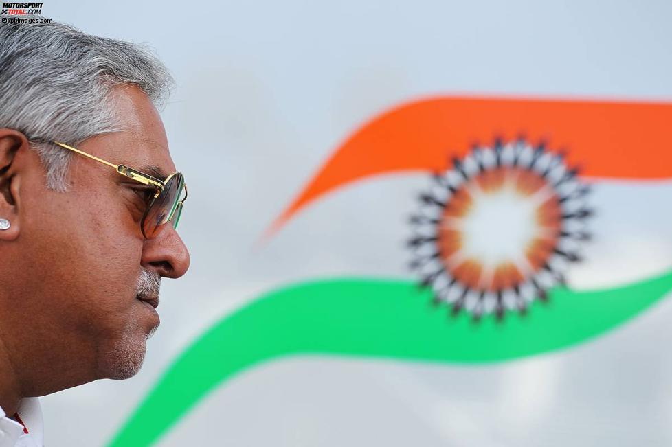 Vijay Mallya (Teameigentümer, Force India) 