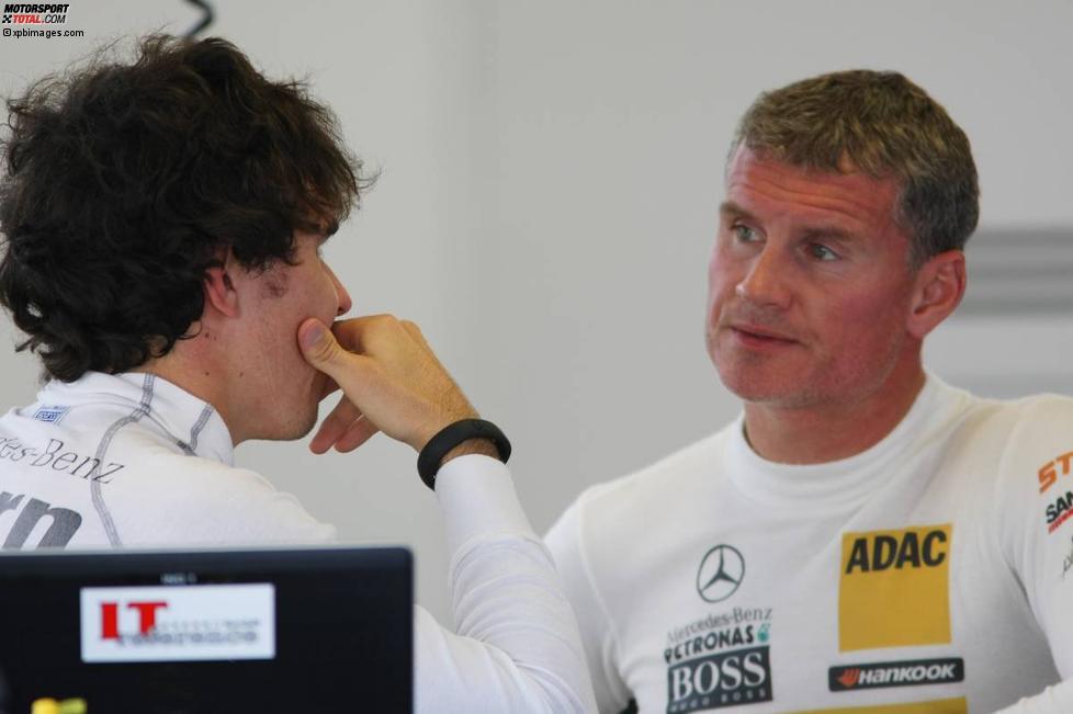 David Coulthard (Mücke-Mercedes) und Robert Wickens (Mücke-Mercedes) 