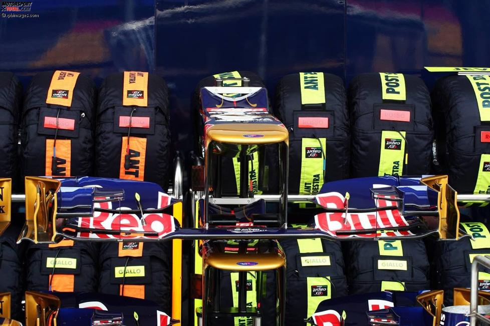 Reifenwärmer bei Toro Rosso