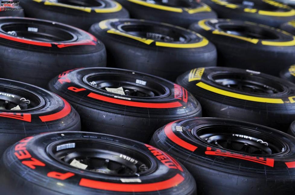 Die beiden weichsten Reifenmischungen von Pirelli stehen dieses Wochenende zur Verfügung