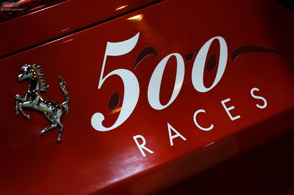 Ferrari feiert 500 Rennen