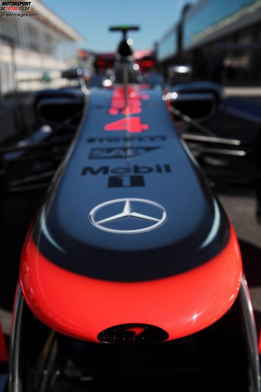 Auto von Lewis Hamilton (McLaren) 