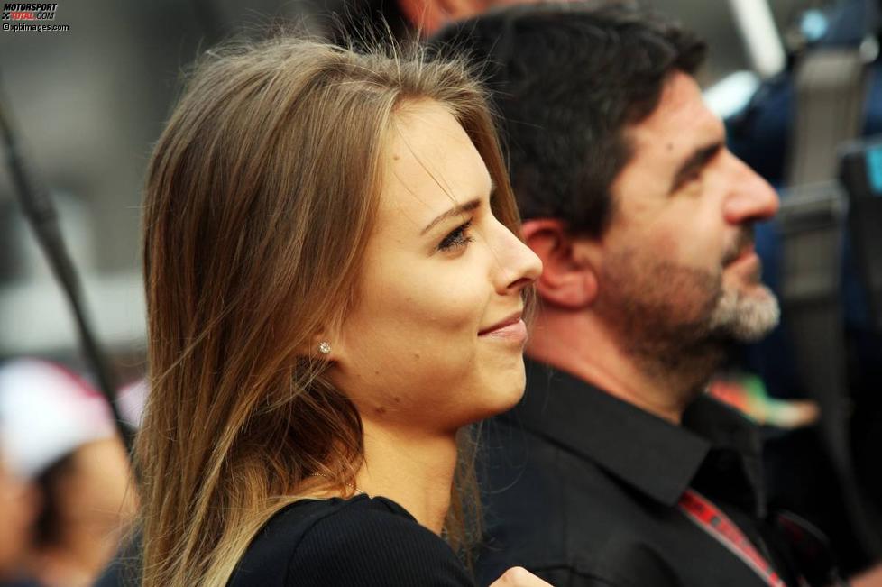 Dasha Kapustina die Freundin von Fernando Alonso (Ferrari) 
