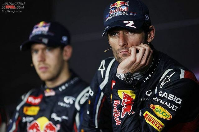 Mark Webber und Sebastian Vettel waren 2012 Teamkollegen bei Red Bull. Jetzt durch die bewegte Karriere von &quot;Aussie Grit&quot; klicken!