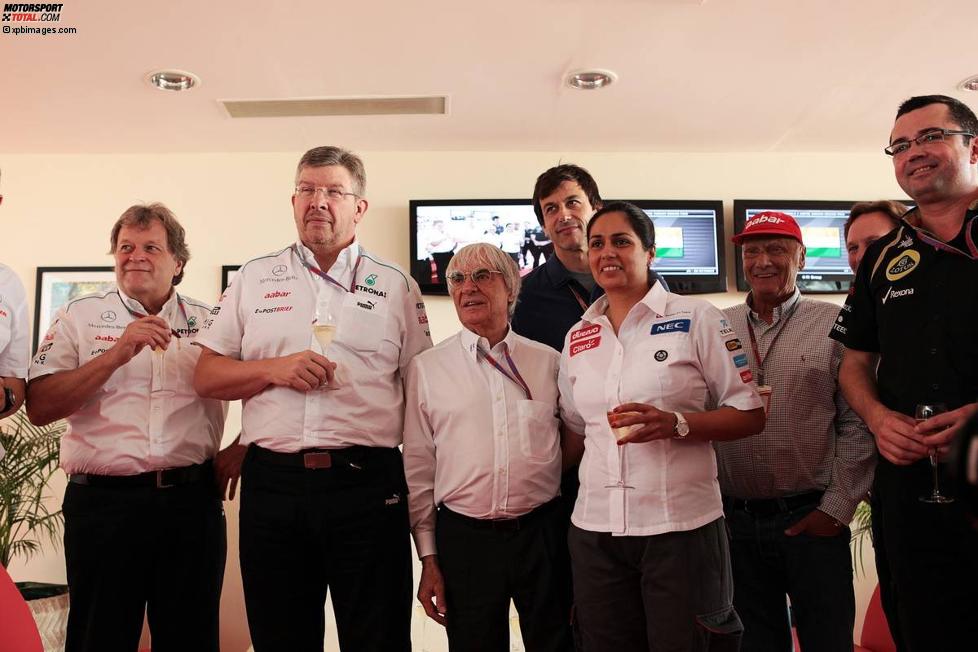 Bernie Ecclestone (Formel-1-Chef) feiert Geburststag