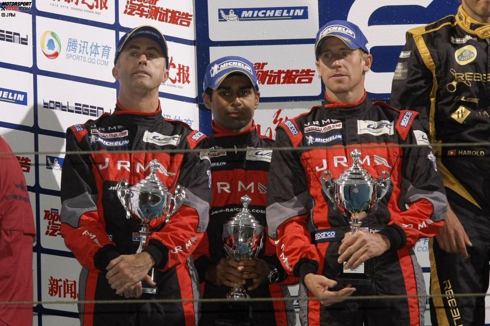 David Brabham, Peter Dumbreck und  Karun Chandhok (JRM) 