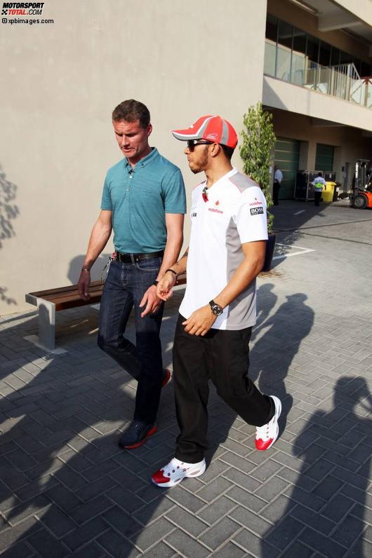 David Coulthard und Lewis Hamilton (McLaren) 