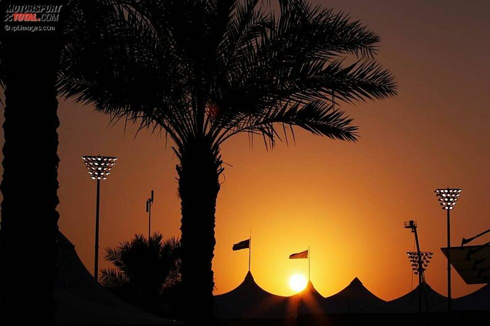 Sonnenuntergang in Abu Dhabi