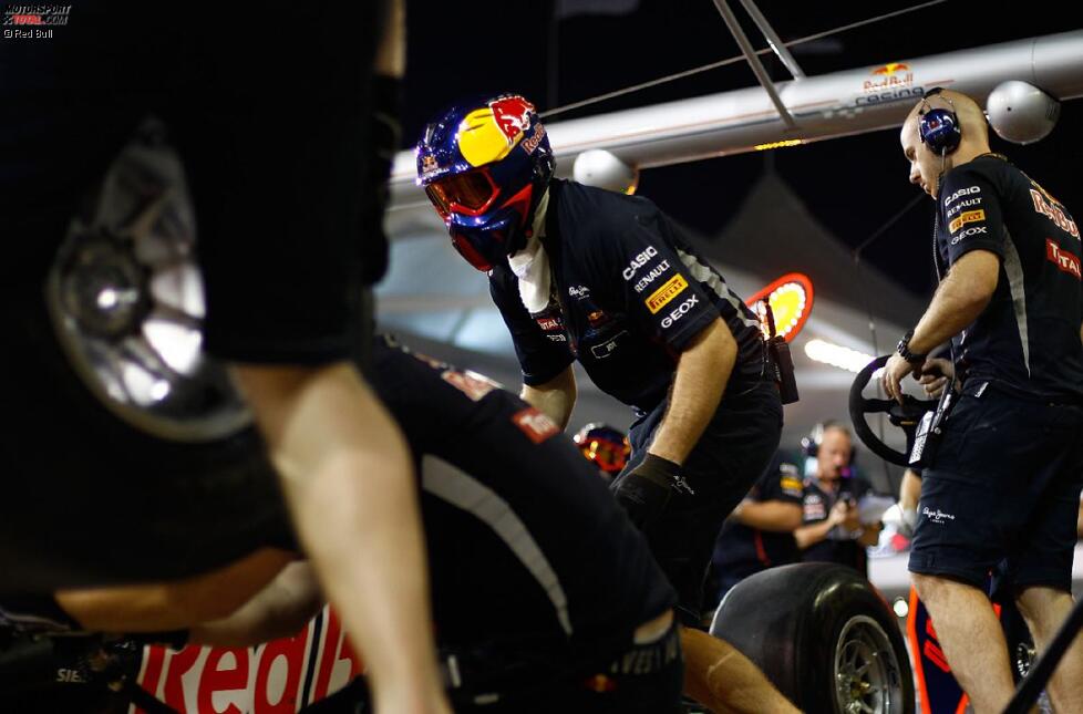 Boxenstopp-Training bei Red Bull