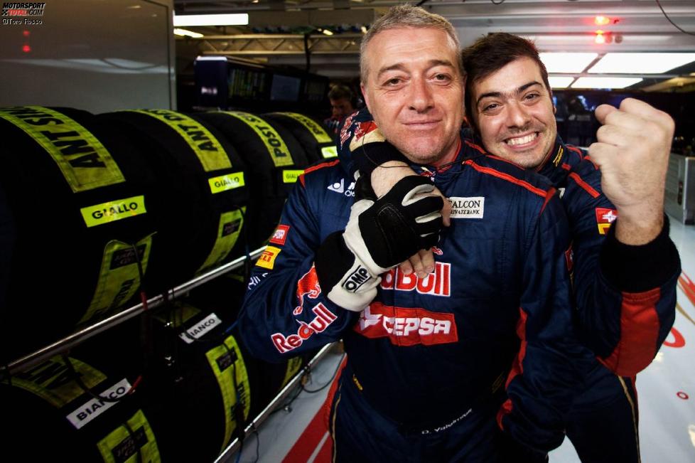 Daniel Ricciardo (Toro Rosso) bereitet seinem Team Freude
