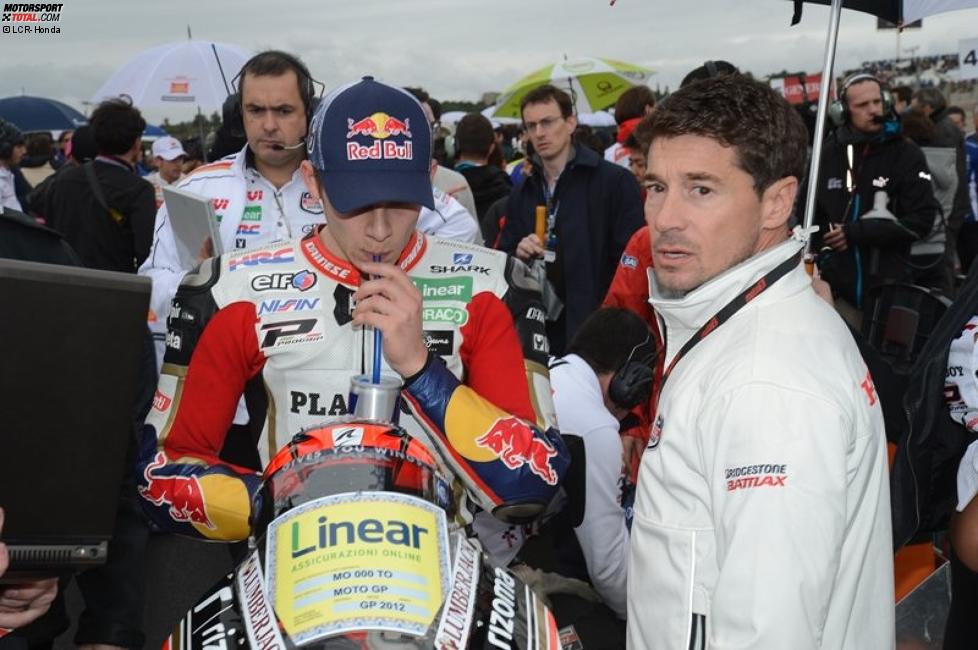 Stefan Bradl nund Lucio Cecchinello (LCR) 