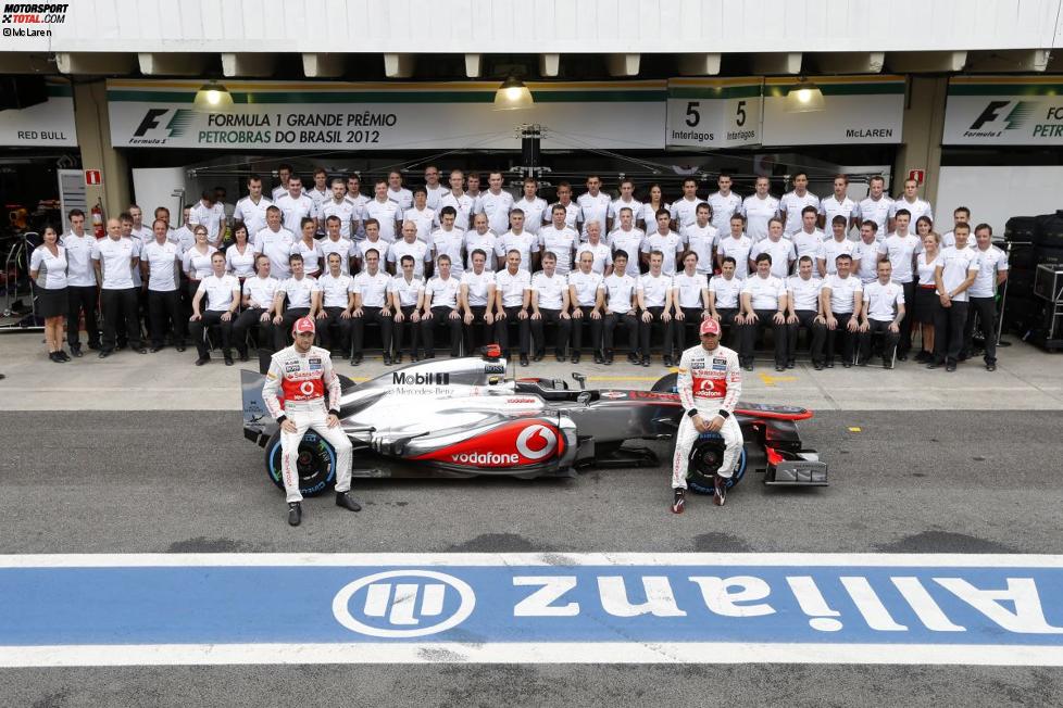 McLaren-Teamfoto 2012
