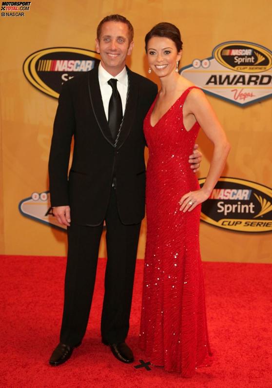 Greg Biffle mit Ehefrau Kim