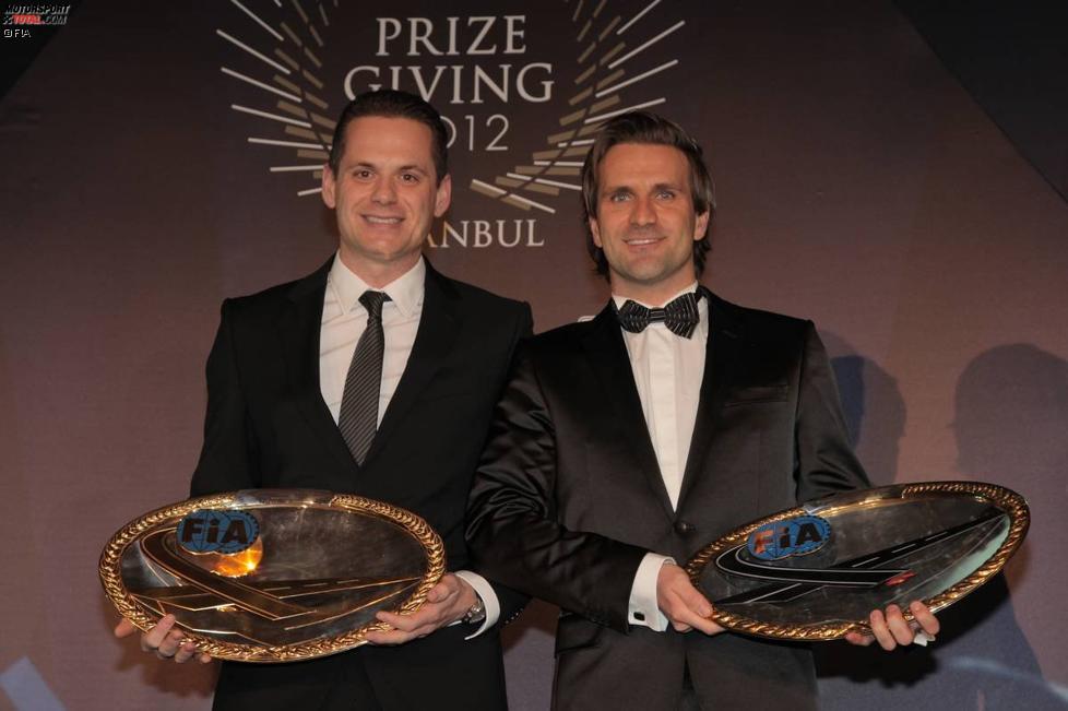 Marc Basseng und Markus Winkelhock (GT1-Weltmeister)