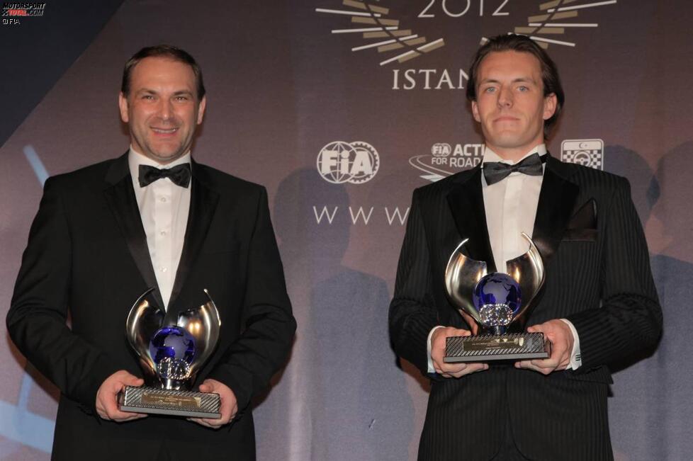 Michael Bartels und Yelmer Buurman (Platz drei GT1-Weltmeisterschaft)