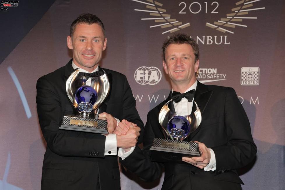 Tom Kristensen und Allan McNish (Platz zwei Langstrecken-Weltmeisterschaft)