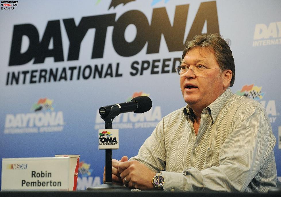NASCAR-Vize-Rennchef Robin Pemberton äußert sich zum Testbetrieb mit dem Gen6
