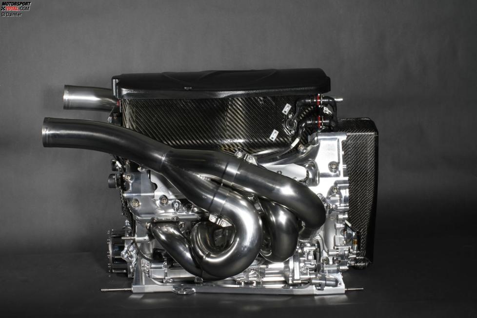Aktueller Mercedes-V8-Motor des Typs FO 108Z