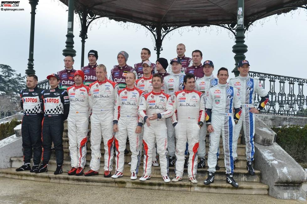 Die WRC-Stars 2013