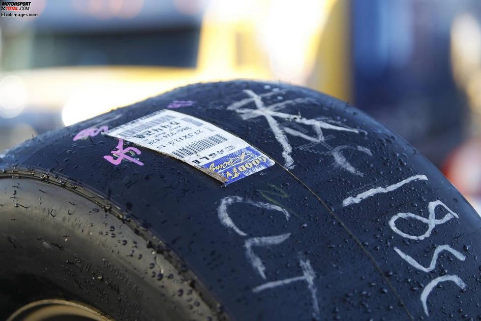Goodyear: Die Reifen warten auf Test-Akttivitäten