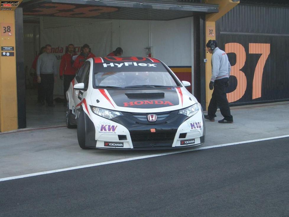 Honda-Test in Valencia