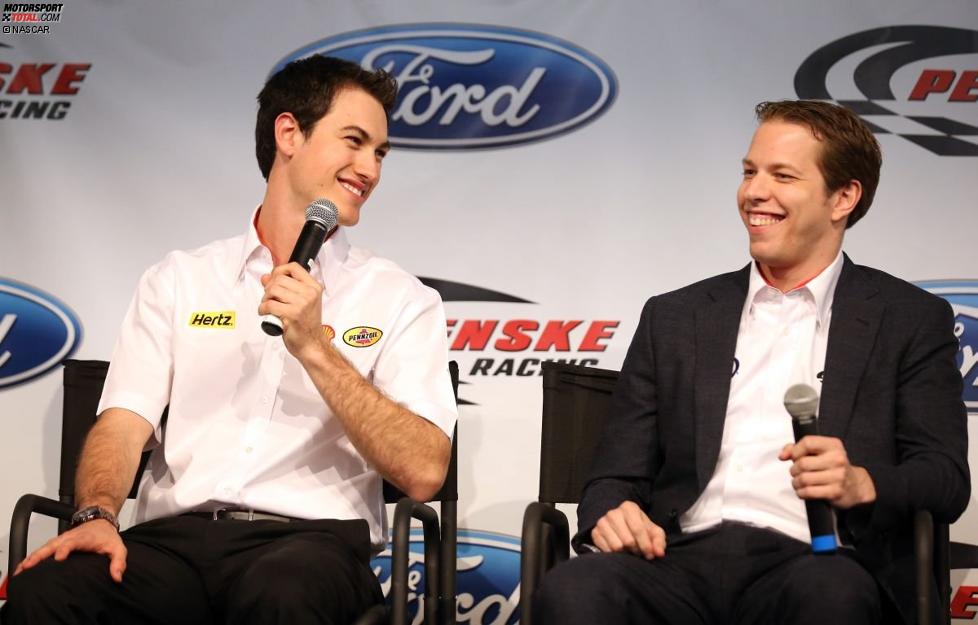 Joey Logano (Penske) und Brad Keselowski (Penske) 